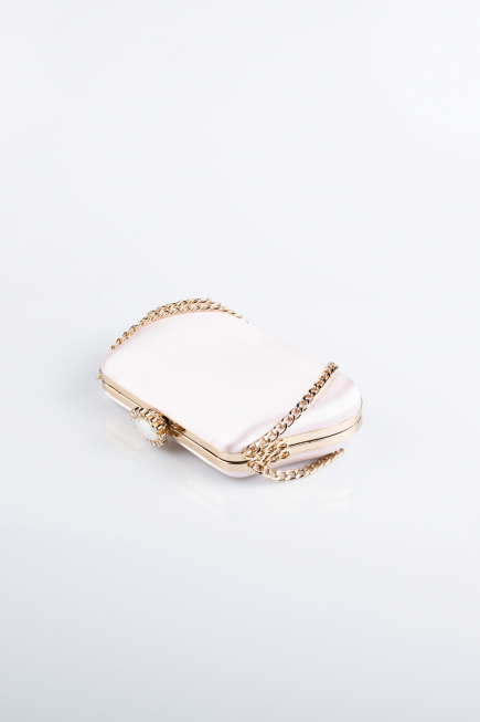 Sac de Soirée Luxe Satin Poudre SH834