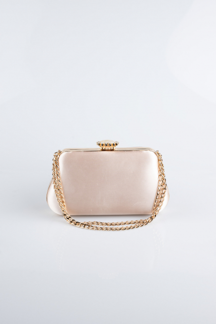 Sac de Soirée Luxe Satin Vison SH834