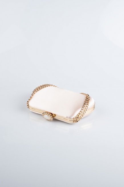 Sac de Soirée Luxe Satin Vison SH834