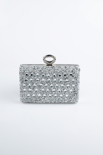 Sac de Soirée Luxe Argent SH830