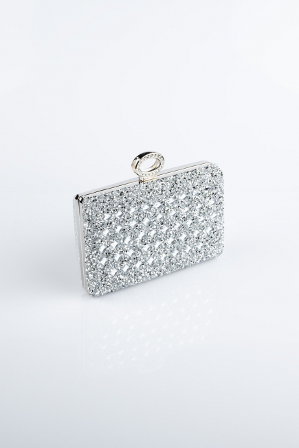 Sac de Soirée Luxe Argent SH830