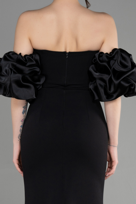 Robe de Soirée Longue Noir ABU3659