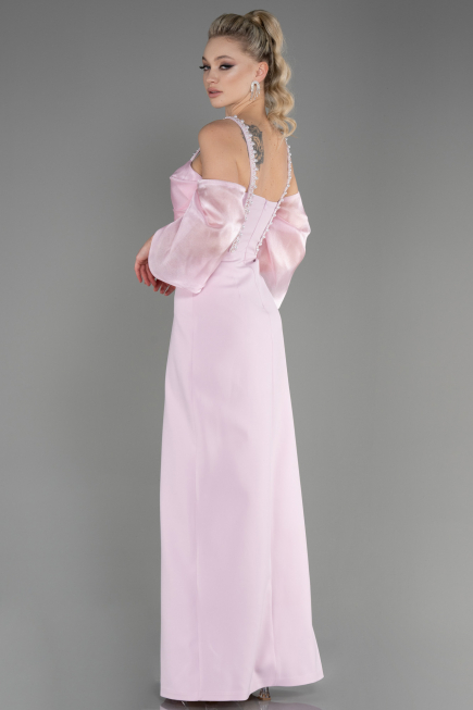 Robe de Cérémonie Longue Poudre ABU2911