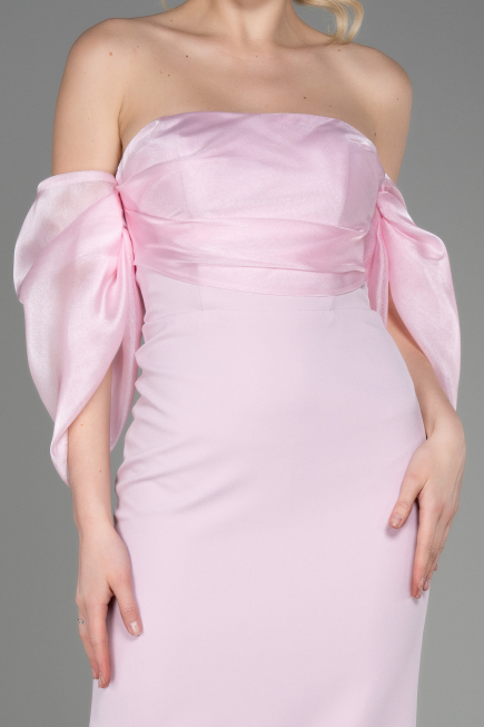 Robe de Cérémonie Midi Poudre ABK1796