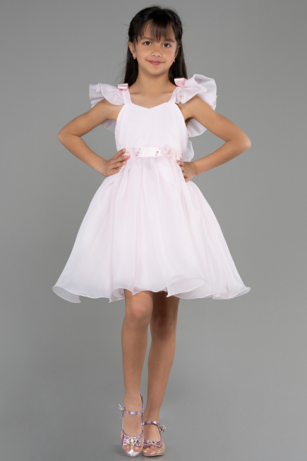 Robe de Soirée Enfants Longue Poudre ABU3722