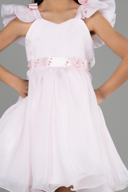 Robe de Soirée Enfants Longue Poudre ABU3722