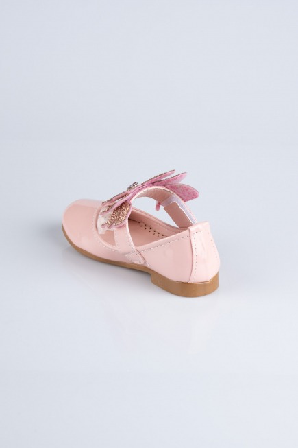 Chaussure D’enfant Cuir Verni Poudre MJ4001