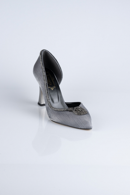 Stiletto Satin Platine MJ8008