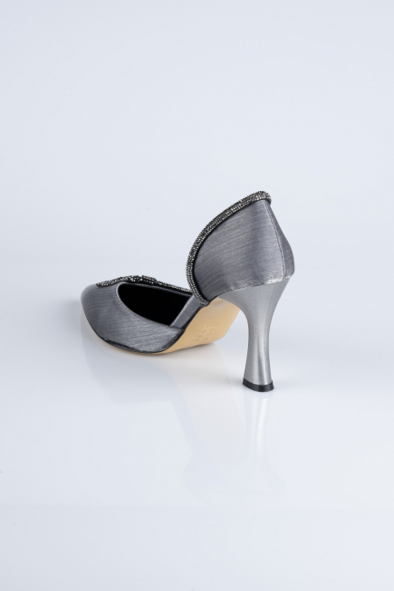 Stiletto Satin Platine MJ8008