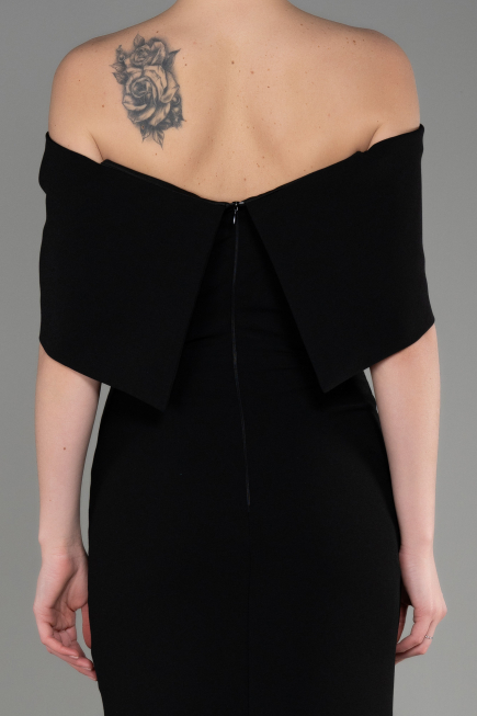 Robe de Soirée Longue Noir ABU3775