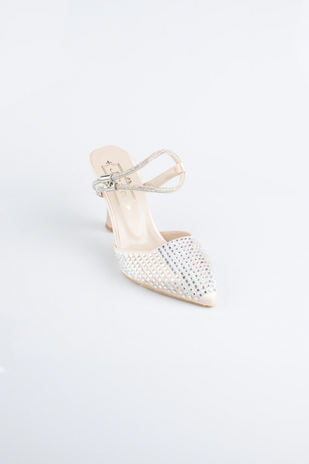 Stiletto Satin Vison MJ5165
