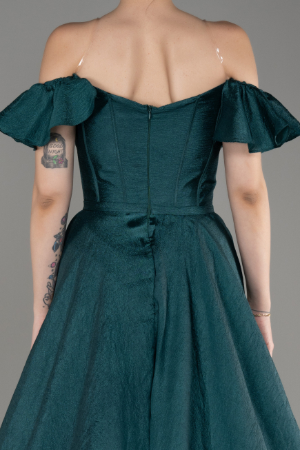 Robe De Soirée Longue Émeraude ABU3884