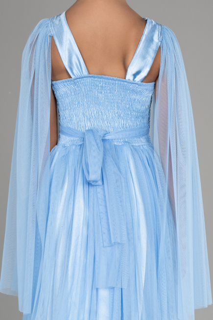 Robe De Soirée Enfants Longue Indigo ABU3155