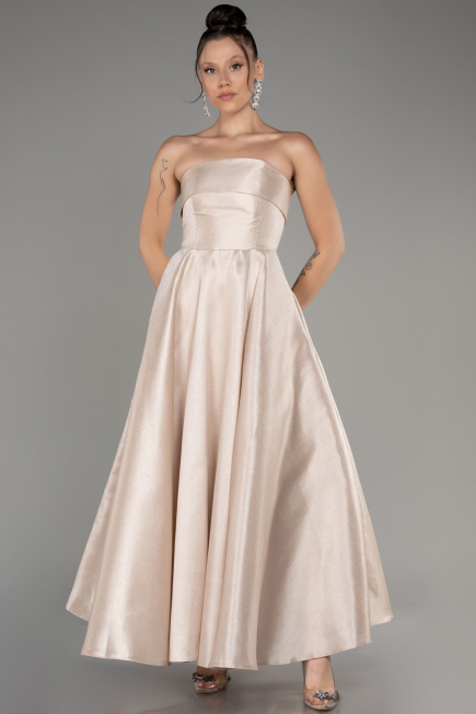 Robe de Cérémonie Longue Vison ABU4049