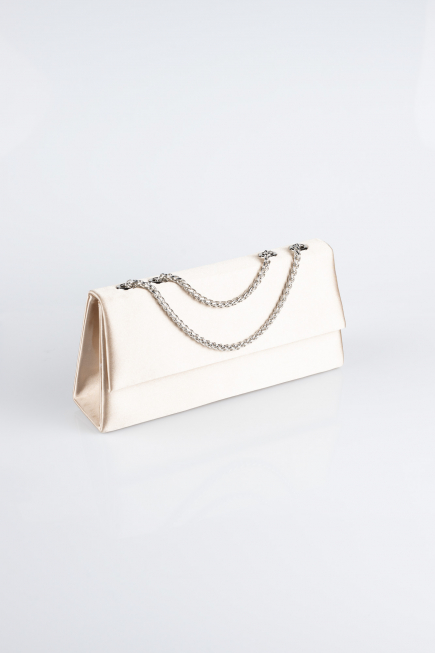 Sac De Soirée Luxe Satin Cappuccino SH818