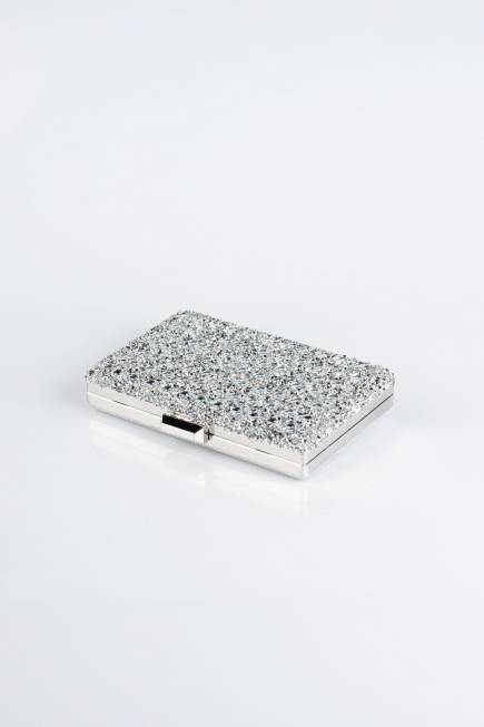 Sac de Soirée Luxe Argent SH823