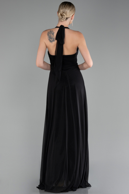 Robe de Soirée Longue Noir ABU4188