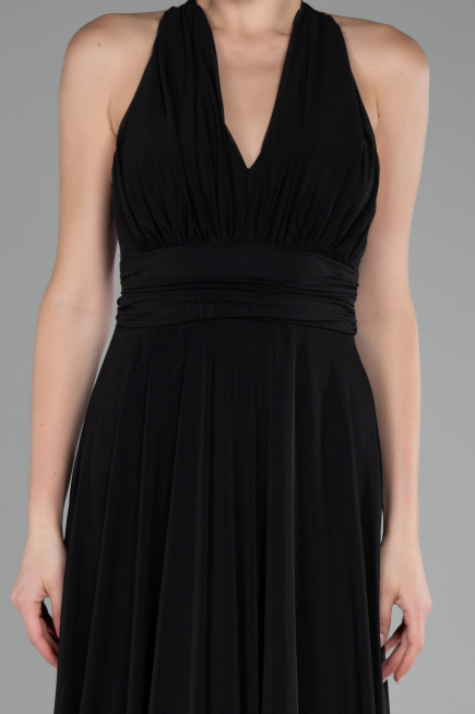 Robe de Soirée Longue Noir ABU4188