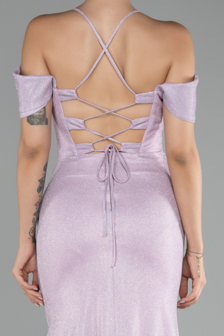 Robe de Soirée Longue Poudre ABU4212