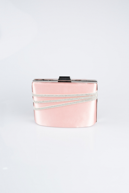 Sac de Soirée Luxe Satin Poudre SH822