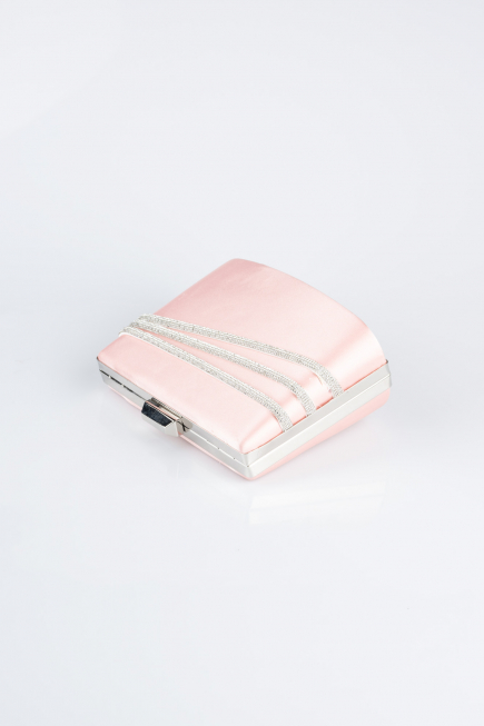 Sac de Soirée Luxe Satin Poudre SH822