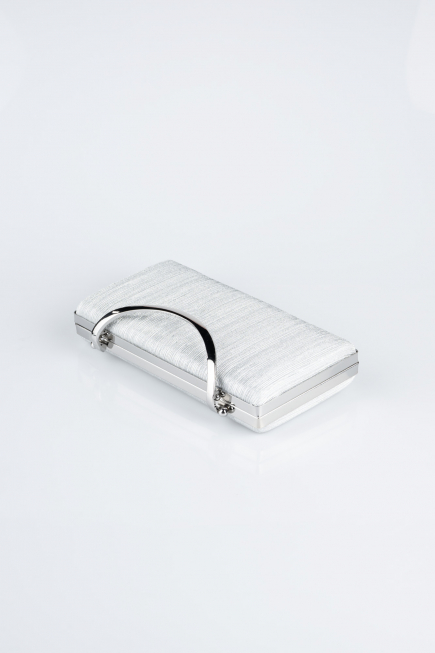 Sac de Boîte Coupe Au Laser Argent V258
