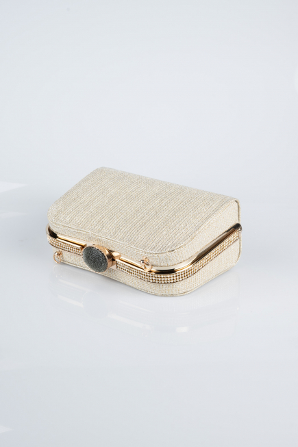 Sac de Soirée Luxe Argenté Or KC128