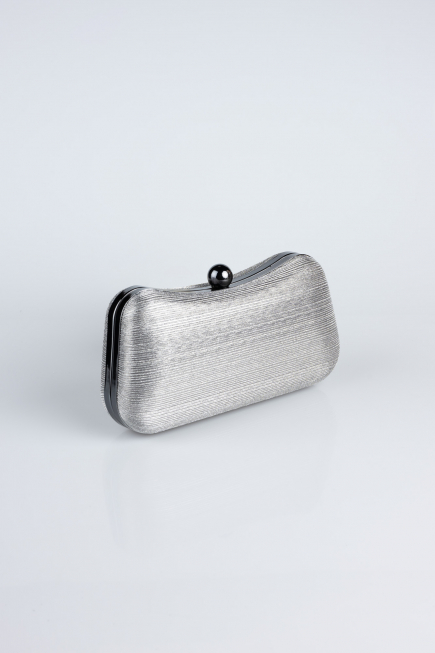 Sac de Soirée Luxe Coupe Au Laser Platine KC249