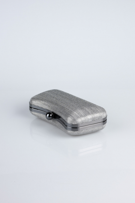 Sac de Soirée Luxe Coupe Au Laser Platine KC249
