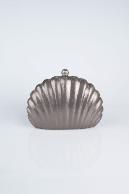Sac de Soirée Luxe Couleur daim Platine KC180