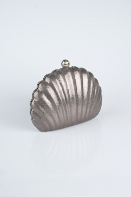 Sac de Soirée Luxe Couleur daim Platine KC180