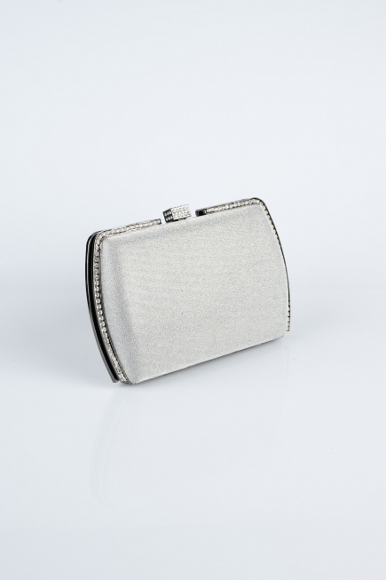 Sac de Soirée Luxe Argent KC600