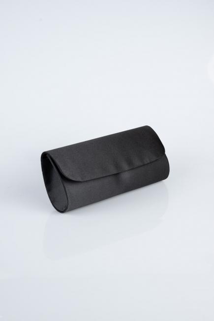 Sac de Soirée Luxe Satin Noir KC202