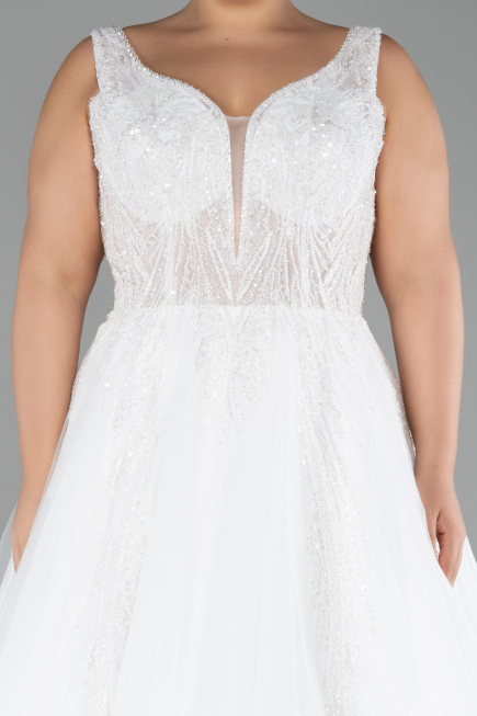 Robes de Mariage Blanc ABG017