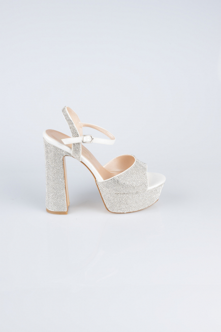 Chaussure de soirée Pierreux Blanc MJ4229