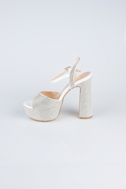Chaussure de soirée Pierreux Blanc MJ4229