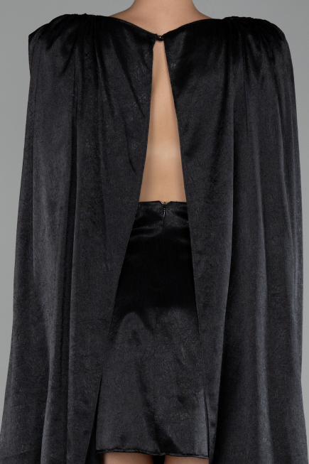 Robe De Soirée Courte Noir ABK2152