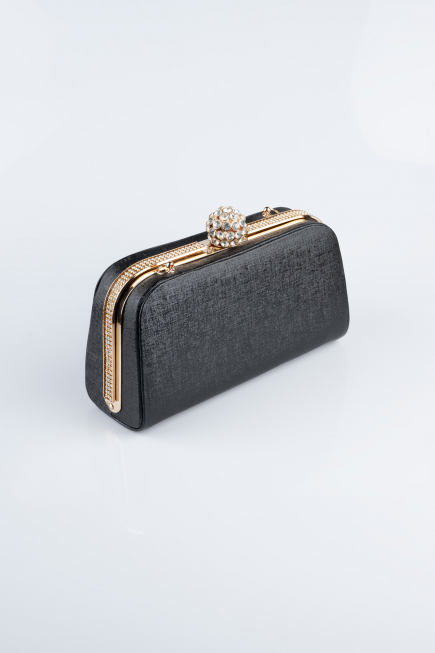 Sac de Soirée Luxe Noir KC129