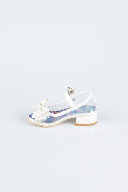 Chaussure D’enfant Peau Blanc HR24011