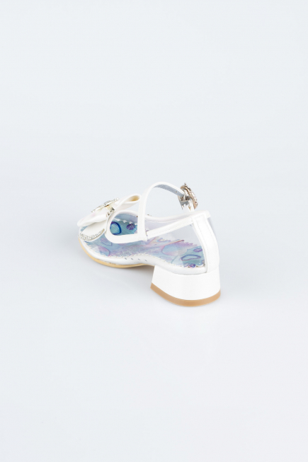 Chaussure D’enfant Peau Blanc HR24011