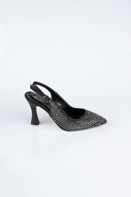 Stiletto Pierreux Noir MJ4103