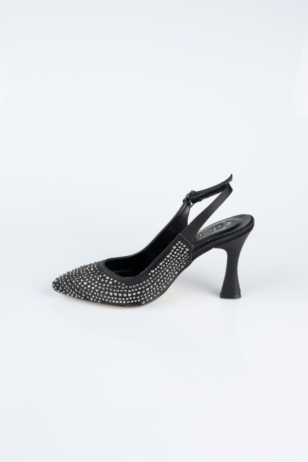 Stiletto Pierreux Noir MJ4103