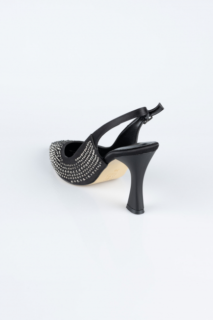 Stiletto Pierreux Noir MJ4103