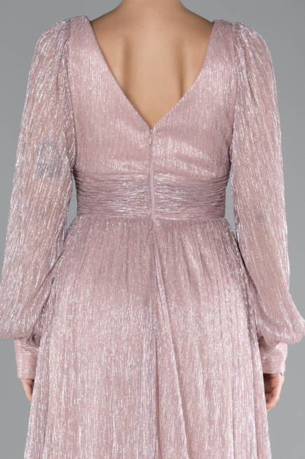 Robe De Soirée Longue Poudre ABU2905