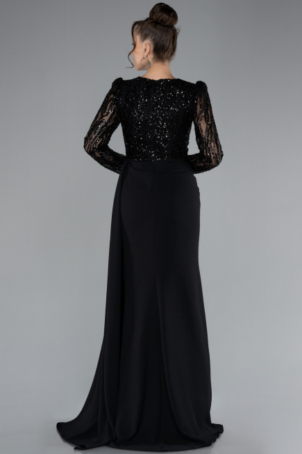 Robe de Soirée Longue Noir ABU4310
