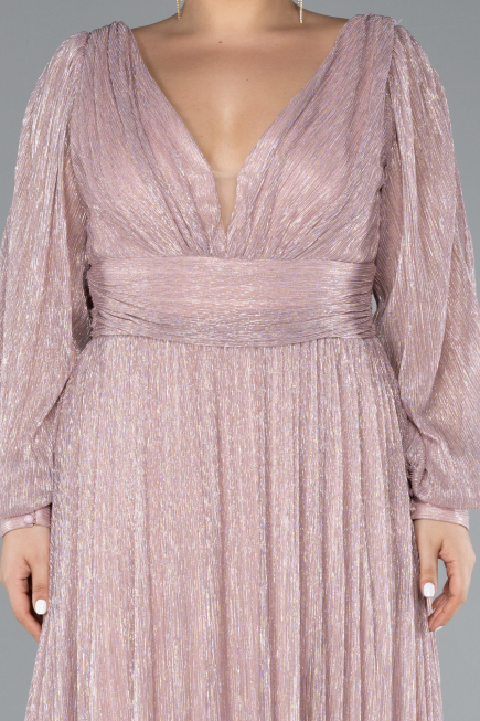Robe de Soirée Grande Taille Longue Poudre ABU3154