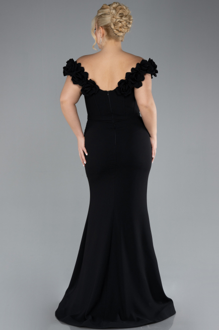 Robe de Soirée Longue Noir ABU4387