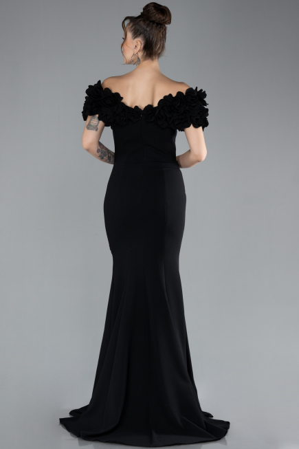 Robe De Soirée Longue Noir ABU4080