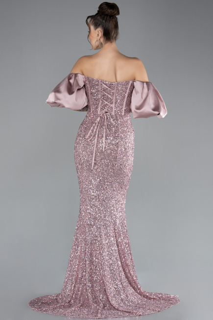 Robe Queue De Poisson Longue Poudre ABU4308