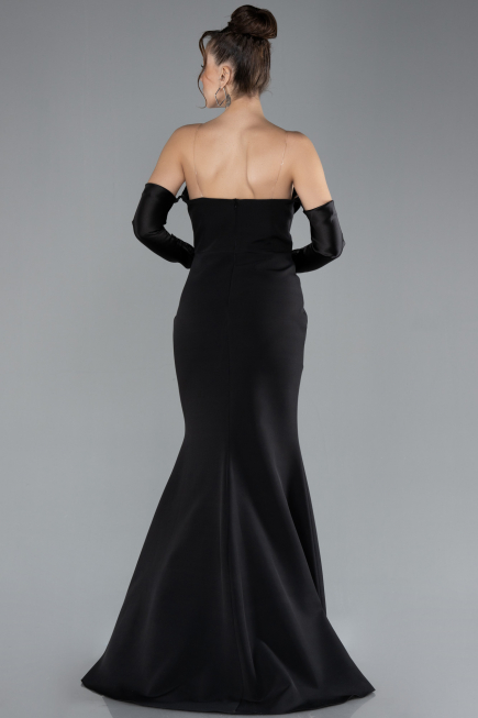 Robe de Soirée Longue Noir ABU4398